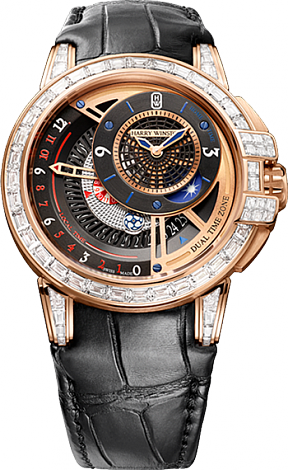 Replica Harry Winston Ocean Dual Time OCEATZ44RR012 watch